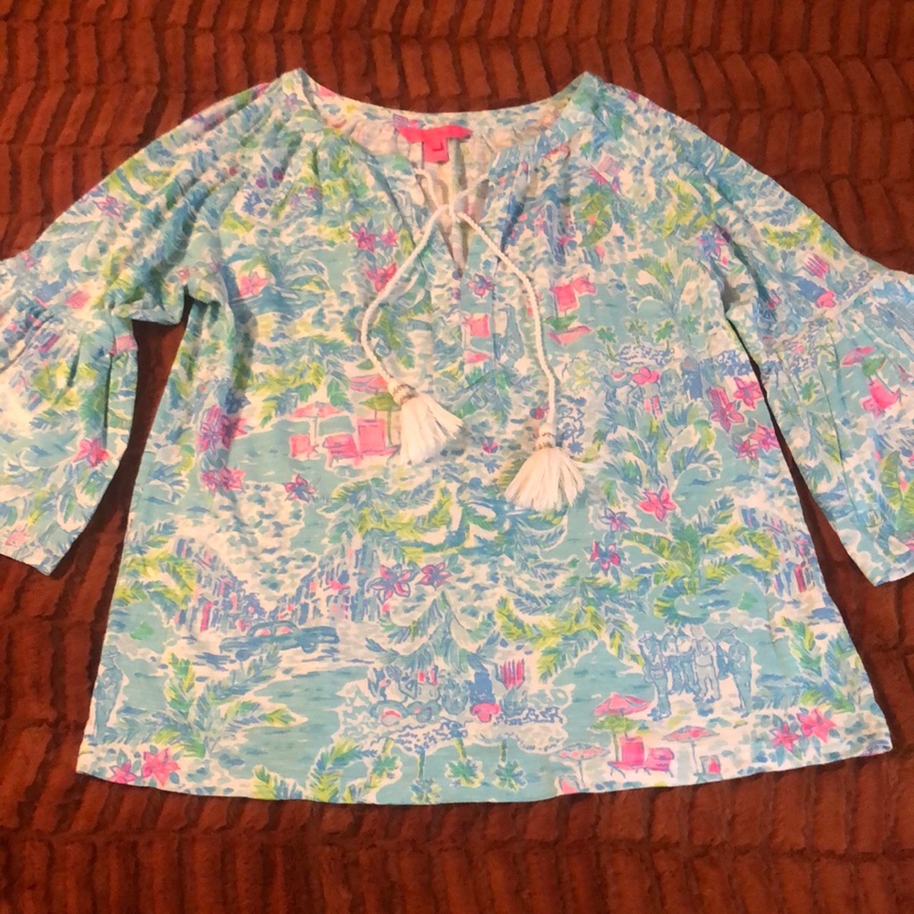 Lilly Pulitzer Del Lago Tunic Size Medium